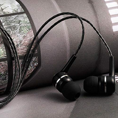 5-Pack: Earbuds Earphones with Microphone In-Ear Headphones - Tophatter Daily Deals